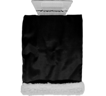 Car ice scraper w/ mitten